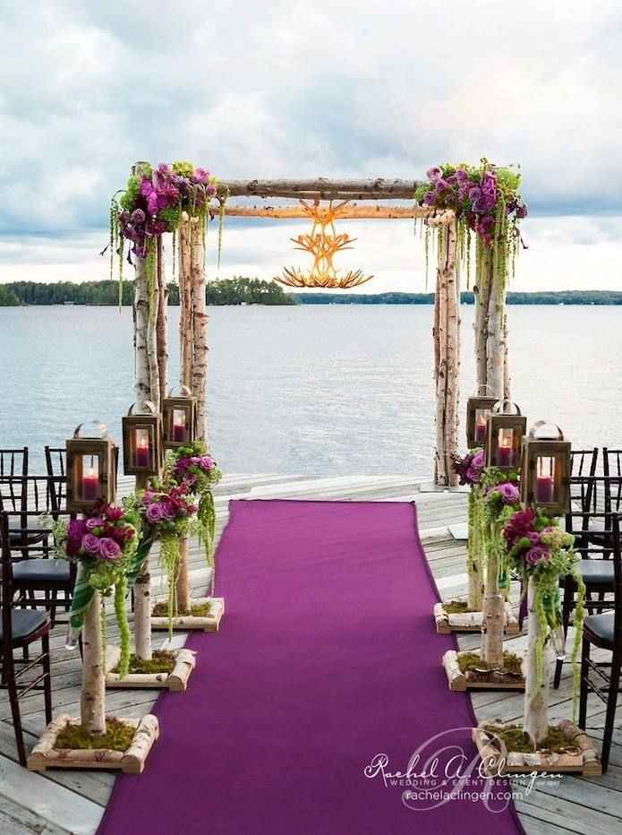 Boda en morado denme ideas por favor - 2
