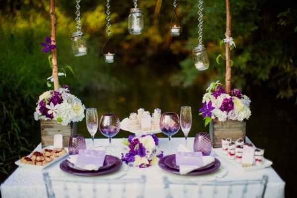 Boda en morado denme ideas por favor - 3