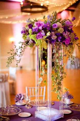 Boda en morado denme ideas por favor - 7