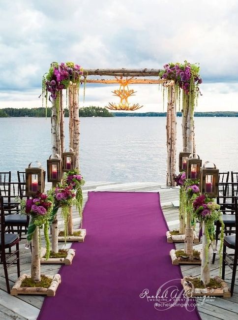 Boda en morado denme ideas por favor - 2