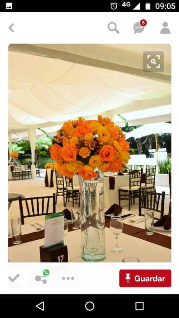 Combinaciones de colores naranja y verde esmeralda? - 1