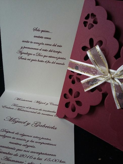 Zapatos, recuerdos e invitaciones listos!!! - 2