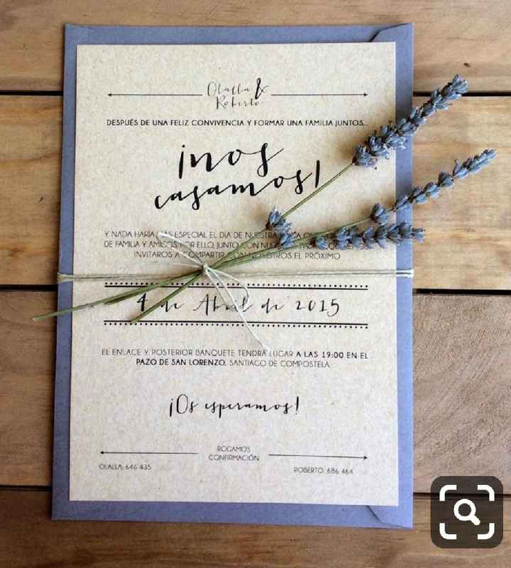 Invitaciones: ¿Qué estilo te gusta más? - 1