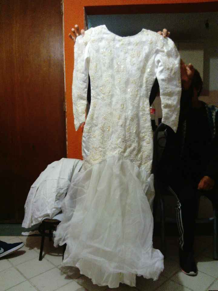 Vestido de novia de mi mamá - 2