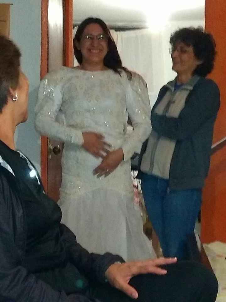 Vestido de novia de mi mamá - 3
