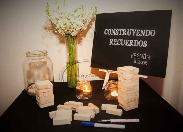 Libro de firmas - Jenga