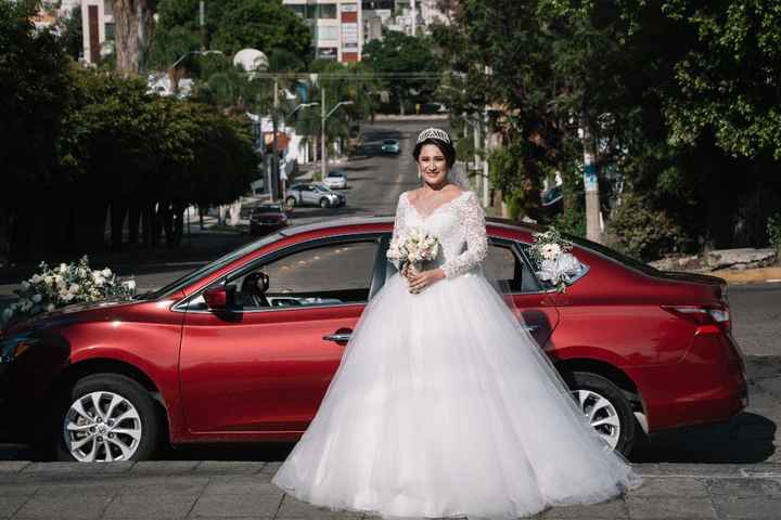 Llegando a la parroquia 