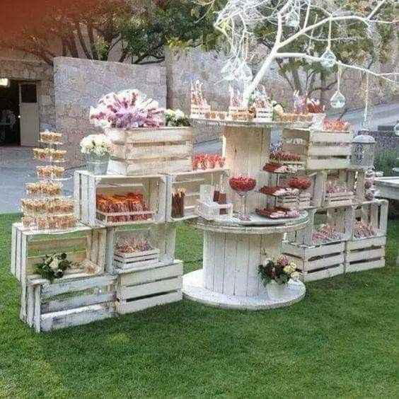 ¿Cuál de estas opciones te gusta para mesa de postres? - 1