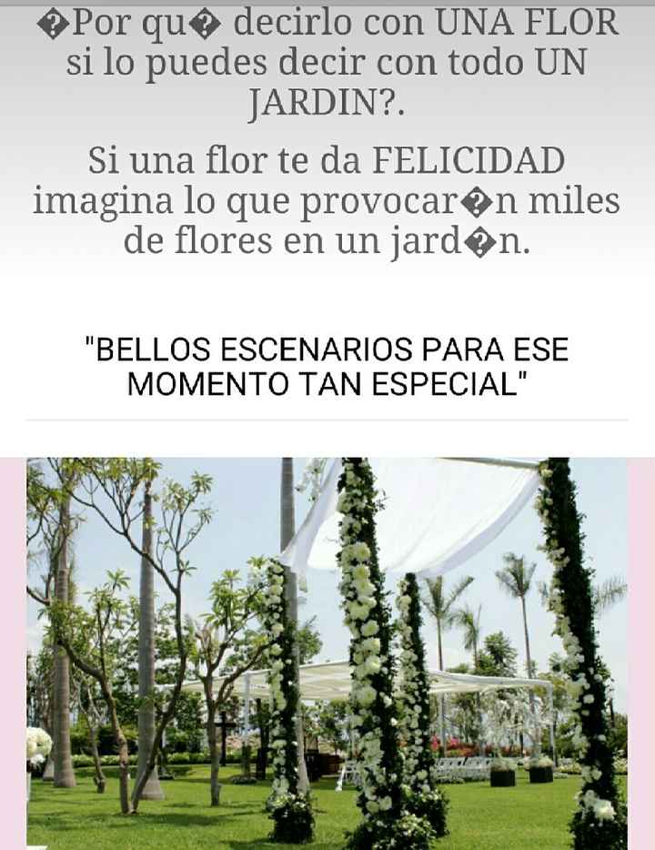 Alguien se ha casado en jardines de méxico???? - 1