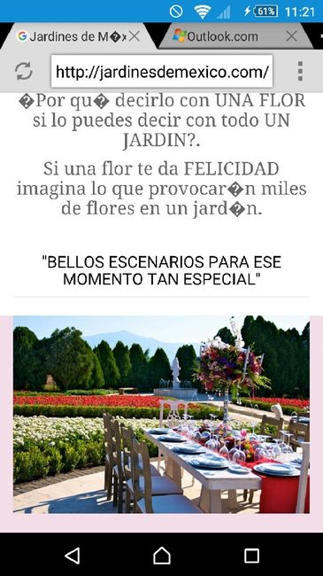 Alguien se ha casado en jardines de méxico???? - 2