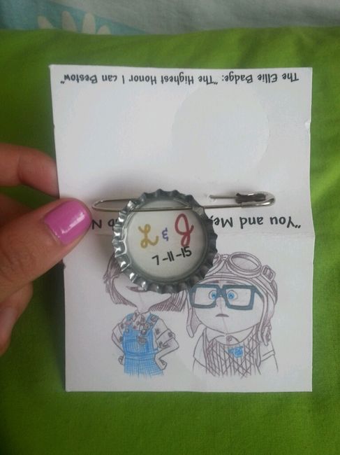 Llegó mi pin de la peli up!!! - 2