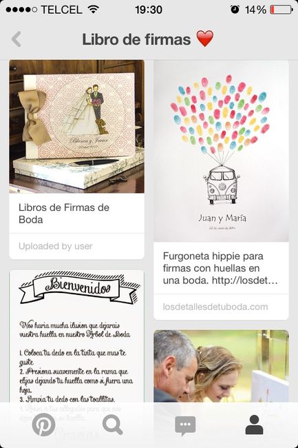 Album de firmas originales - 2