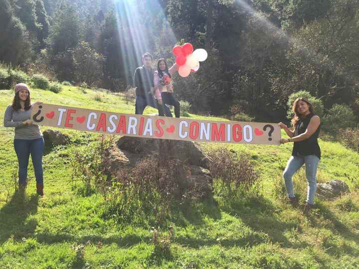 Foto después de dar el "si" me encanta esta foto  