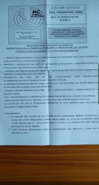 Costo de matrimonio civil cis - 1