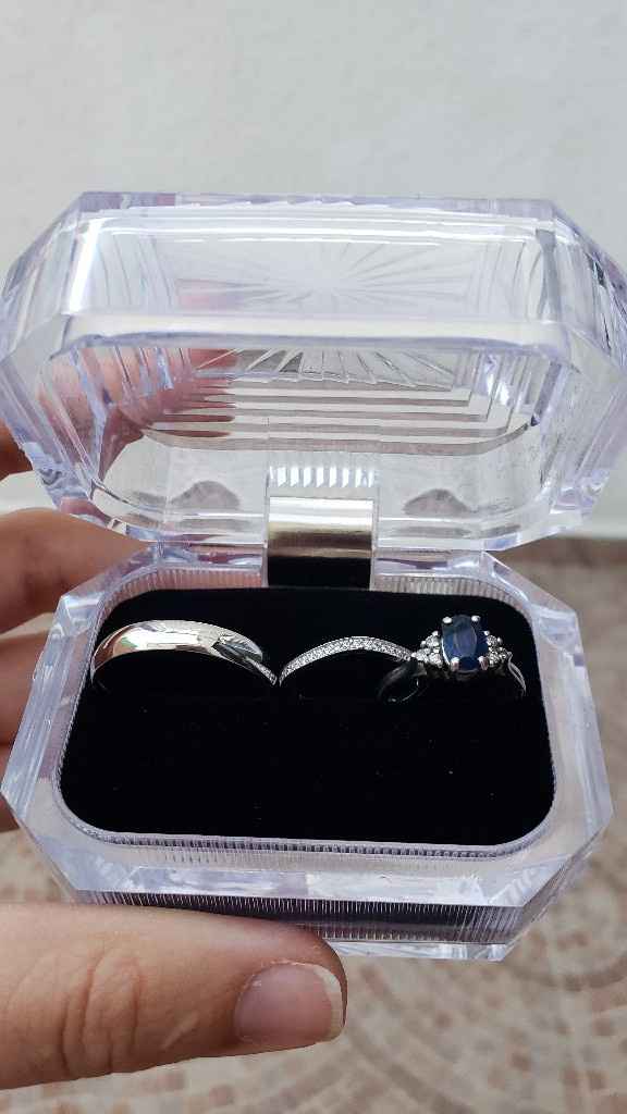 Anillo de compromiso y argolla, 2 en 1?? - 1