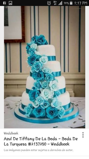¿Cómo te gustaría que fuese tu pastel de boda? - 1