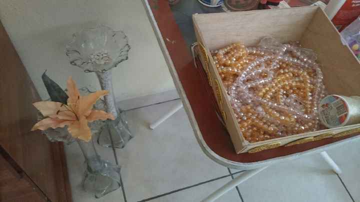 Centros de mesa. recordatorios y burbujas - 1