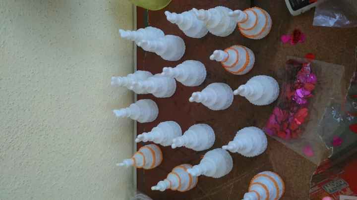 Centros de mesa. recordatorios y burbujas - 3