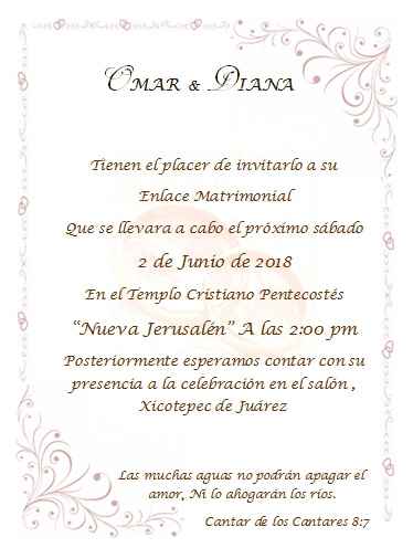 Invitación