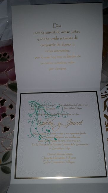 Aquí les presento nuestras invitaciones - 3