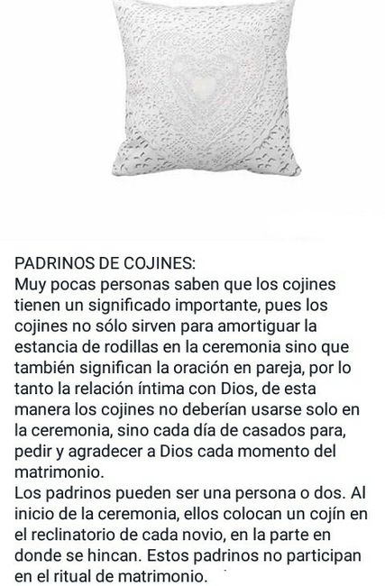 Boda religiosa, padrinos y significado. - 5