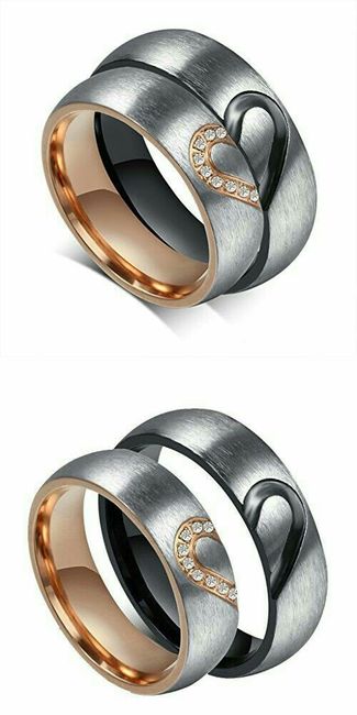 Anillos de promesa para pareja - 4