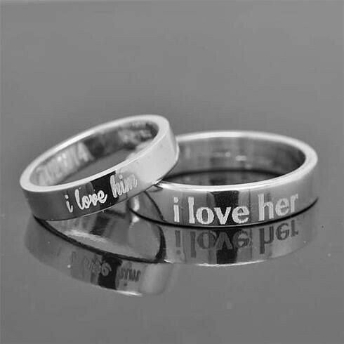 Anillos de promesa para pareja - 8