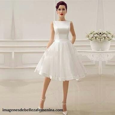 Ideas de vestidos para boda civil - 3