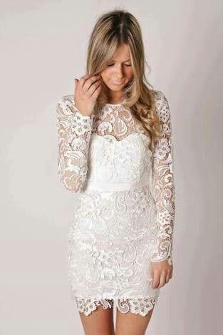 Ideas de vestidos para boda civil - 14