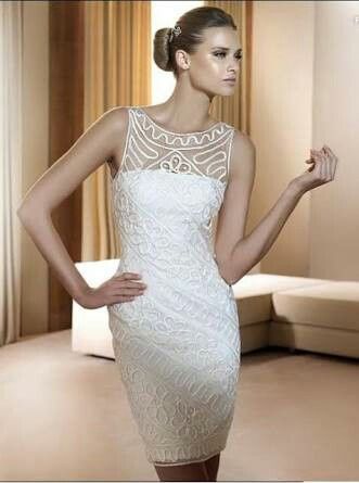 Ideas de vestidos para boda civil - 23