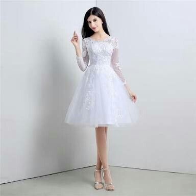 Ideas de vestidos para boda civil - 25