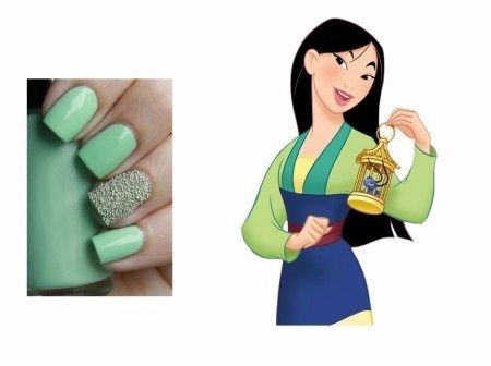 manicura novia disney