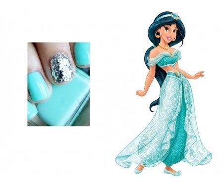 manicura novia disney