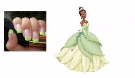 manicura novia disney