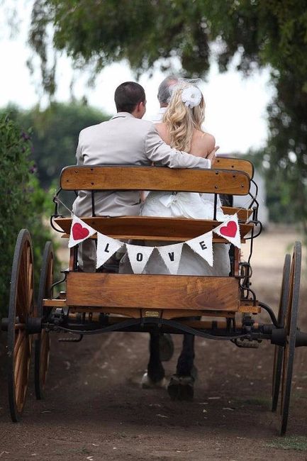 transporte novios