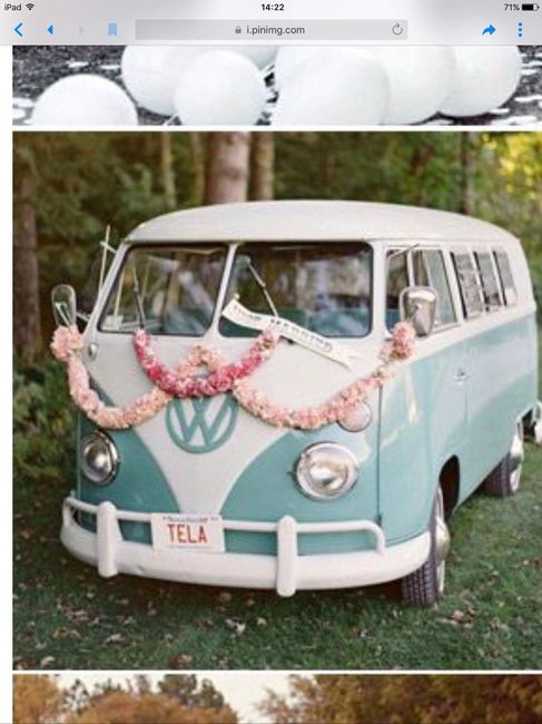 Mi transporte nupcial perfecto😍
