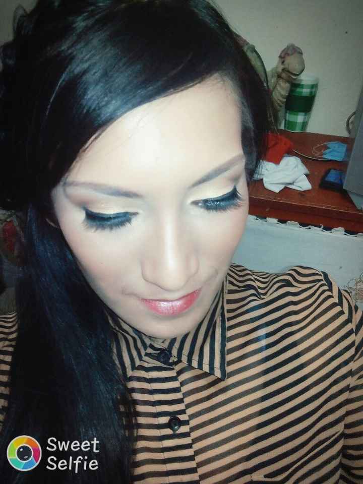 Mi 1er prueba de maquillaje - 2