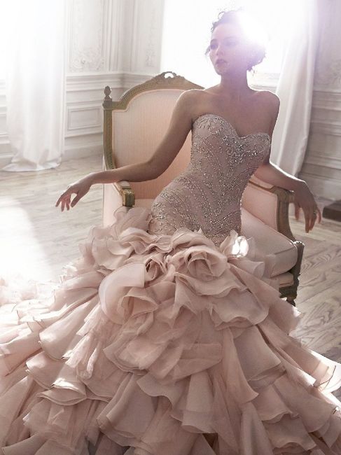 Vestido de novia de otro color - 1