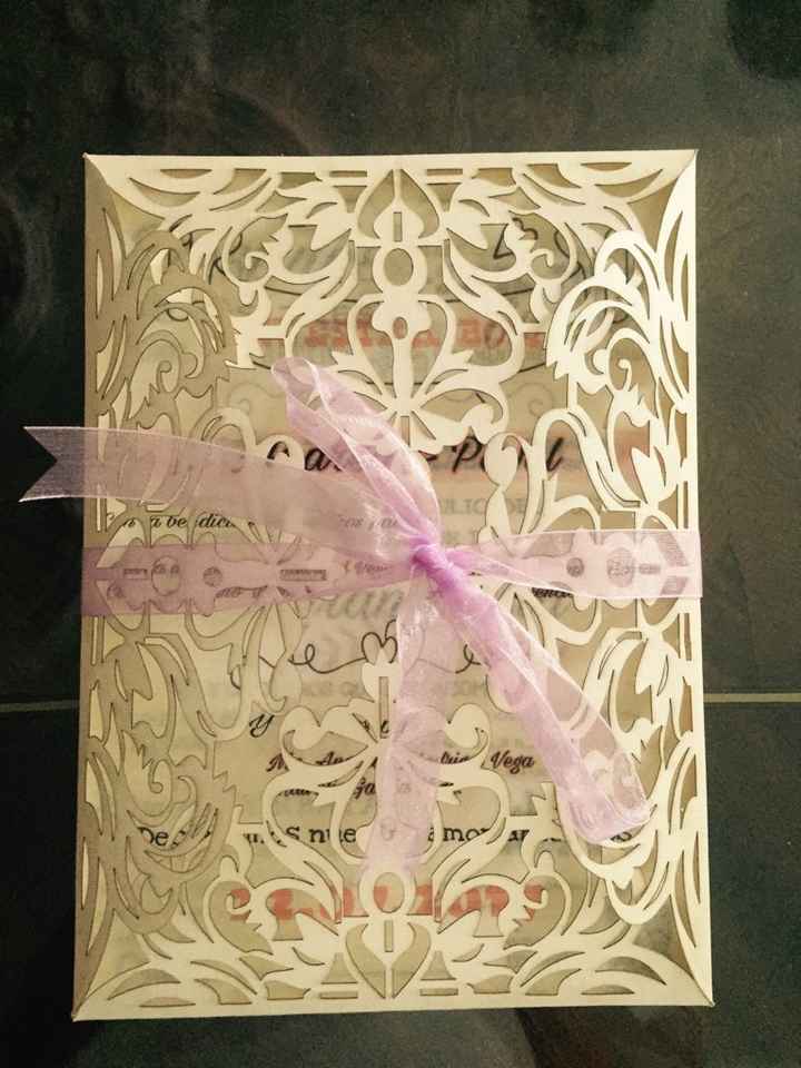 Invitaciones listas!!! - 1