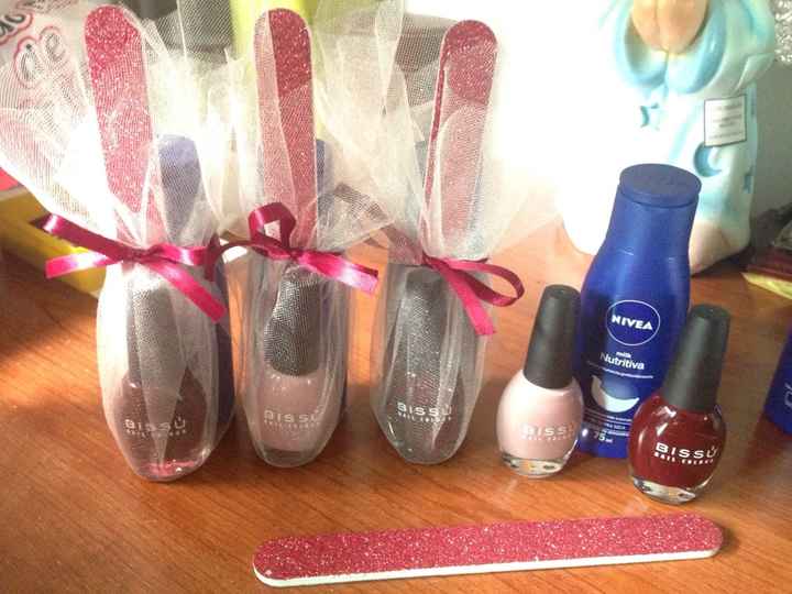 Detalle para mis bridemaids... diy - 1