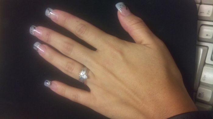 Mi anillo de compromiso y mi argolla <img class=