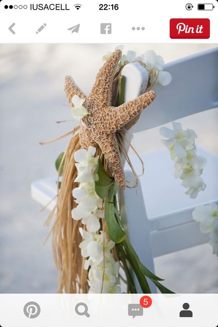 Centros de mesa para boda en la playa - 2