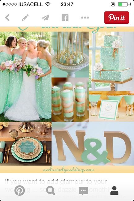 Ayudaaaa !!! Combina el color menta en una boda en noviembre? - 1