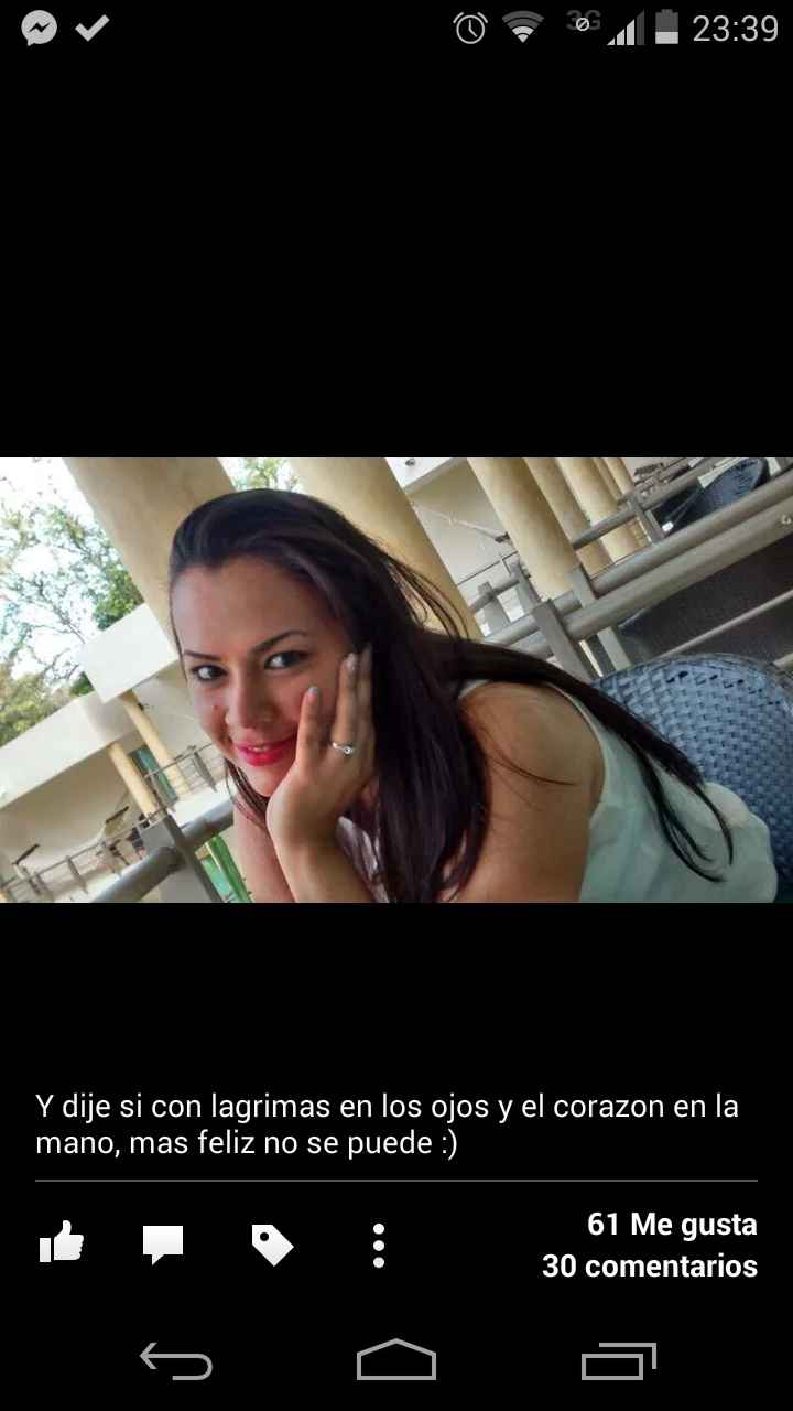 Usaste foto para anunciar el compromiso?? - 1