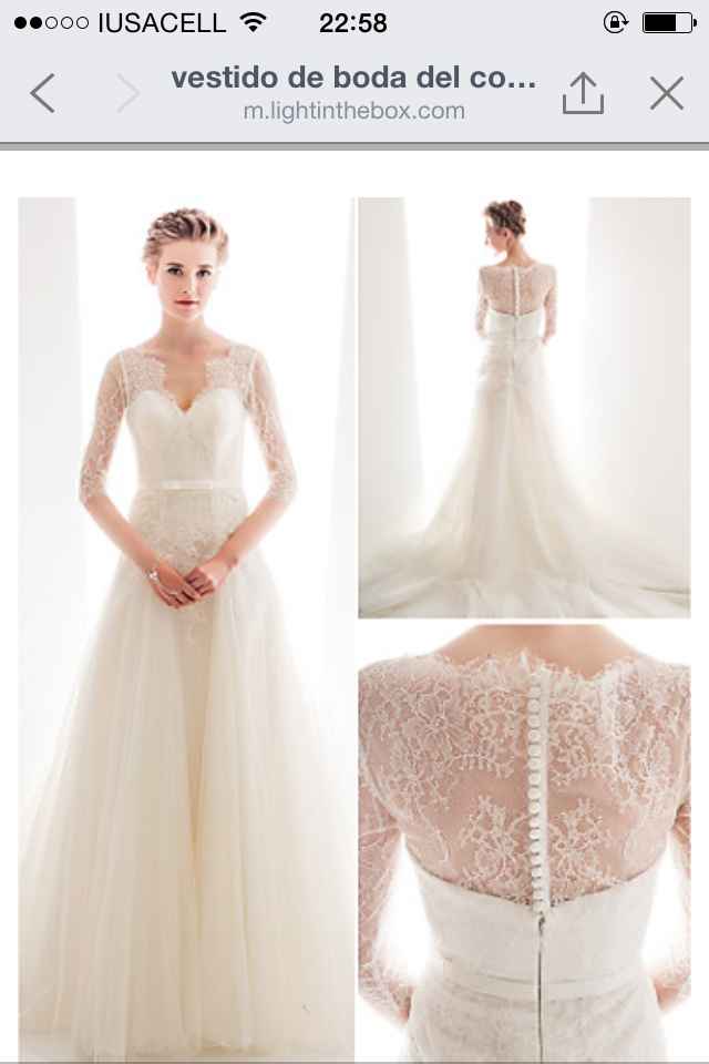 Chicas compartan su vestido de novia - 1