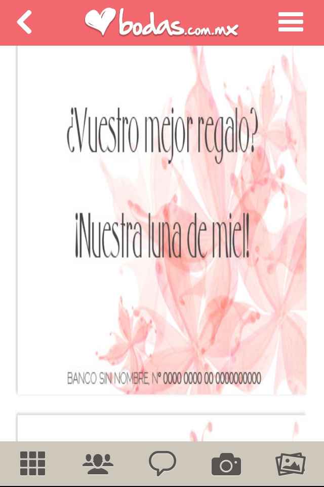 Frases para pedir dinero para la luna de miel!!.. - 1