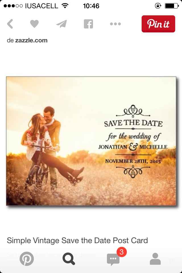 Save the date o reserva la fecha - 2