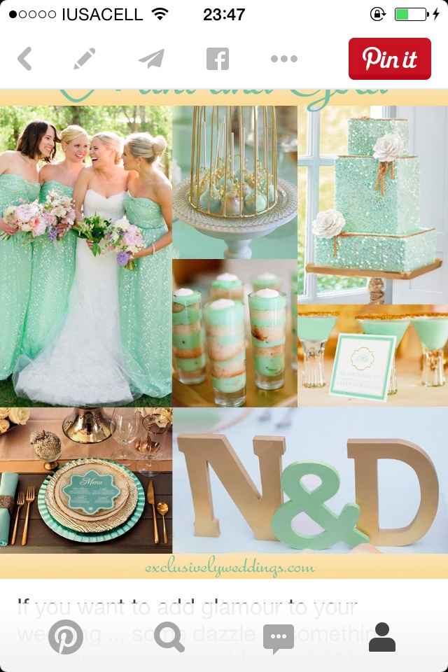 Ayudaaaa !!! Combina el color menta en una boda en noviembre? - 1