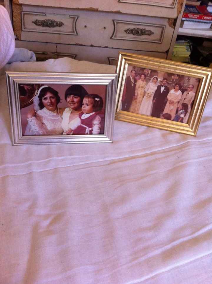 Mesa bienvenida ( oro, blanco y perla) - 2