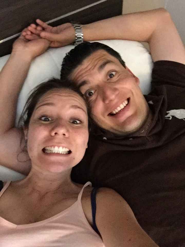 Fotos con sus prometidos - 1